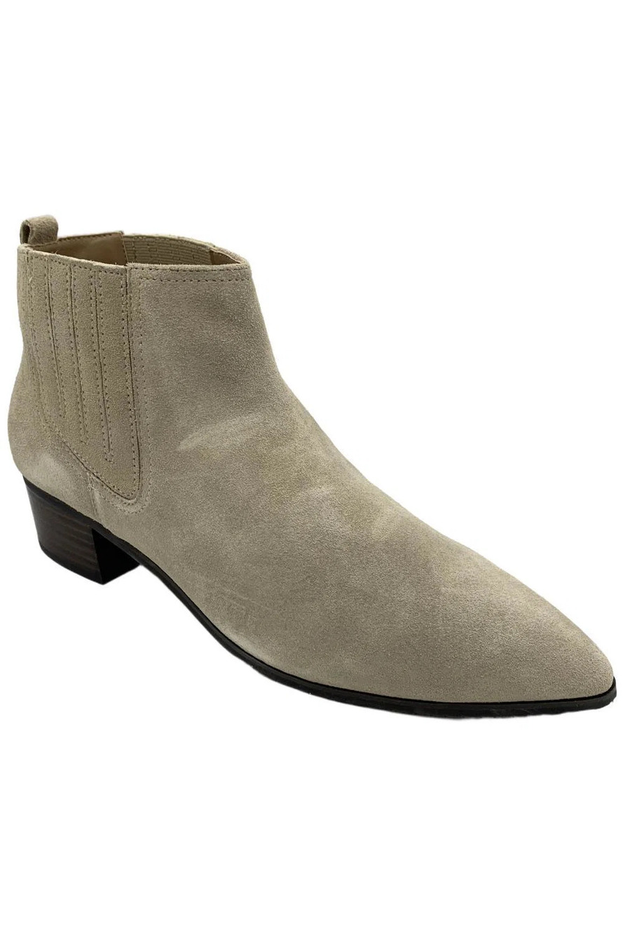NYDJ Women's Gillian Suede Ankle Chelsea Boots Suede Sand - Medium
